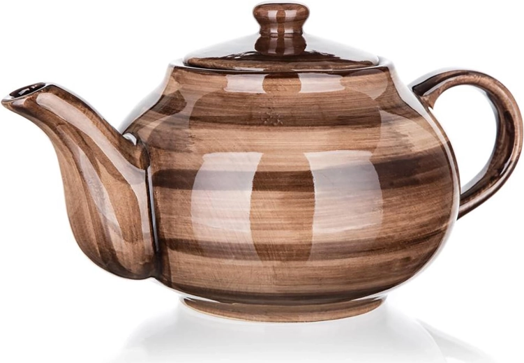 Keramisk tekande 0,9 l PALAS brun