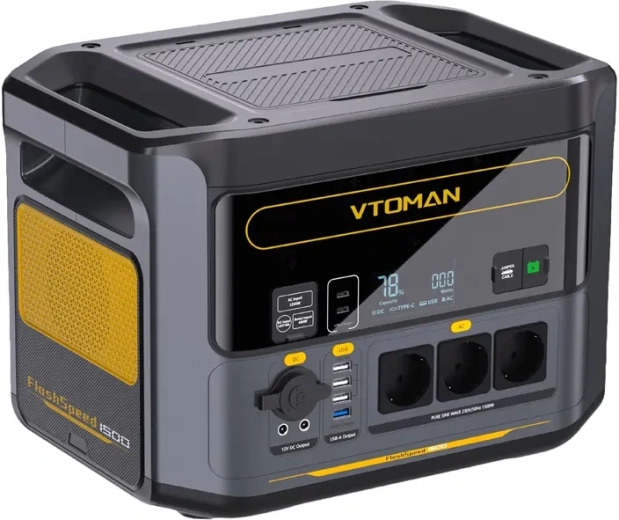 Bærbart kraftværk VTOMAN FlashSpeed 1500 1500 W
