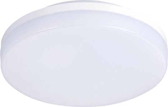 Solight LED udendørs påbygningslampe, rund, IP54, 15 W, 4000 K, 22 cm