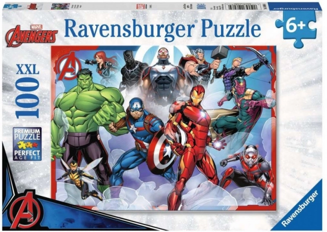 Ravensburger børnepuslespil Marvel Avengers 100 brikker