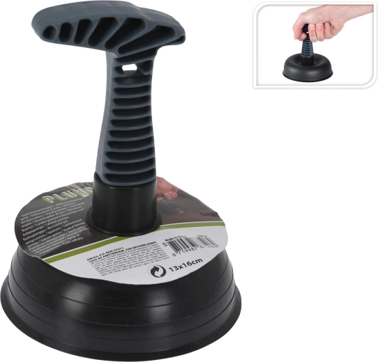 Afløbsrenser 13 × 16 cm – sort