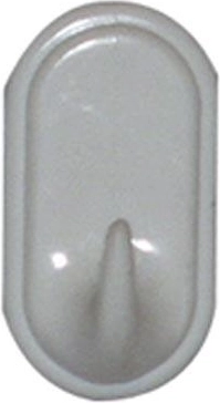 Selvklæbende krog BAROKO oval – farvemix (50 stk)