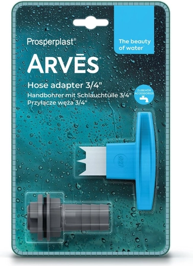 Slangesamling 3/4" til regnvandstønder Prosperplast