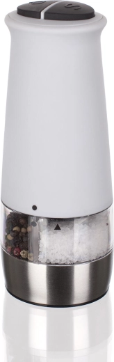 Elektrisk salt- og peberkværn 2-i-1 CULINARIA White