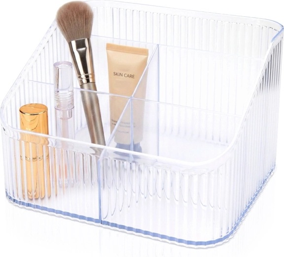 Gennemsigtig kosmetikorganisator Eleganza 18 × 15 × 11 cm