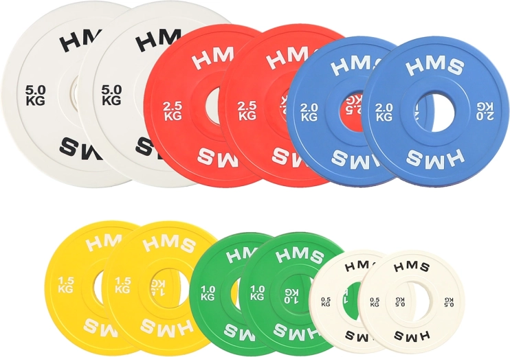 Fraktionelle skiver HMS 2 × 5 kg