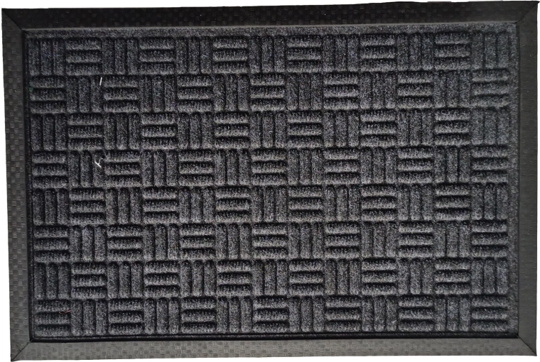 Måtte af gummi og polypropylen 40 × 60 cm, meleret, farvemix