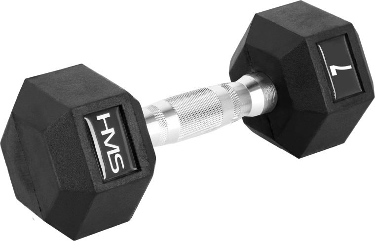 HMS Hex Pro sekskantet håndvægt 7 kg