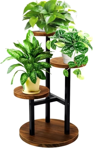 Renew Force tredobbelt plante-stander, rund loft 54 cm