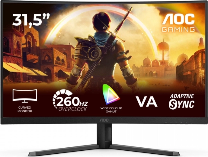 Buet gamingmonitor 31,5" AOC C32G42ZE VA 240 Hz