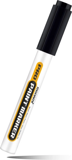 Marker MONAMI Pro Paint Maker, sort, 2 mm