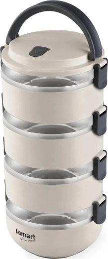 Lamart termomadkasse med fire lag, 2,4 l