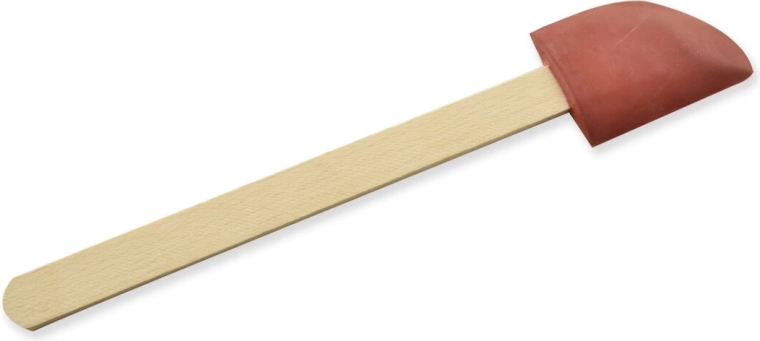 Lille køkkenskraber gummi/træ 26 cm