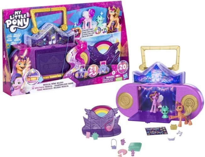My Little Pony musikalsk 2-i-1 sæt med prinsesse Pipp
