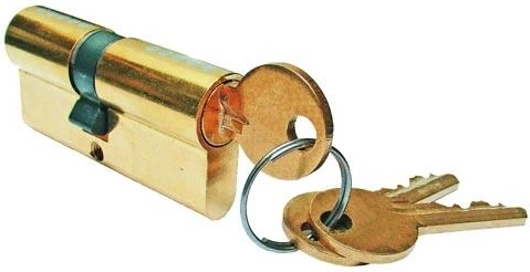 Låsecylinder 65 mm HOBBY, 3 nøgler