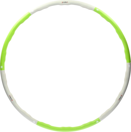 Massagem Hula Hoop ring HMS HHP003, 100 cm – grøn