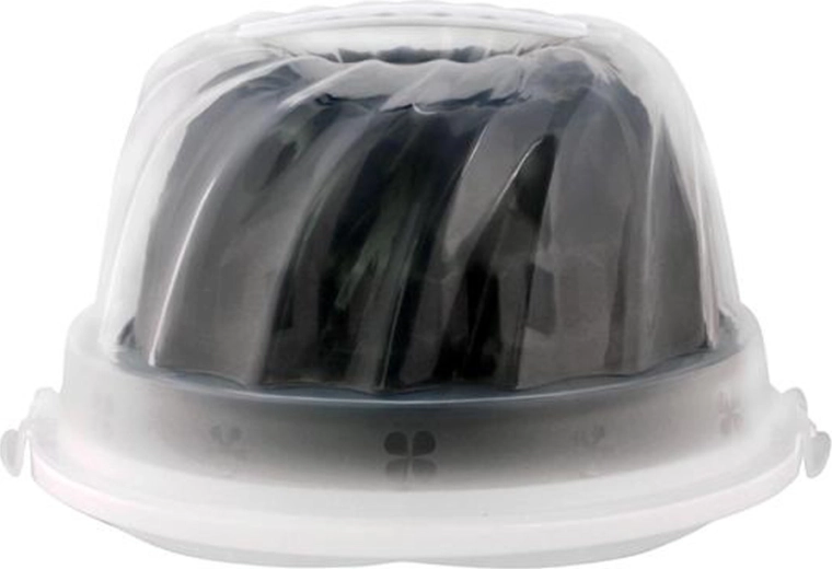 Kageform til kugelhopf med bakke og låg 24,5 × 10,5 cm