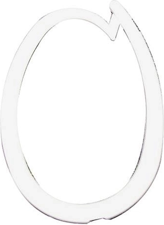 Lukkeringe til badeforhæng, transparente, plast, 10 stk.