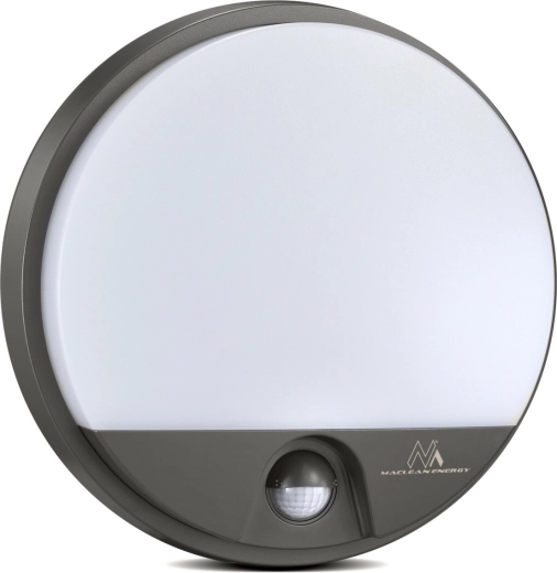 LED-lampe med PIR-bevægelsessensor 4000K, IP54, væg/loft