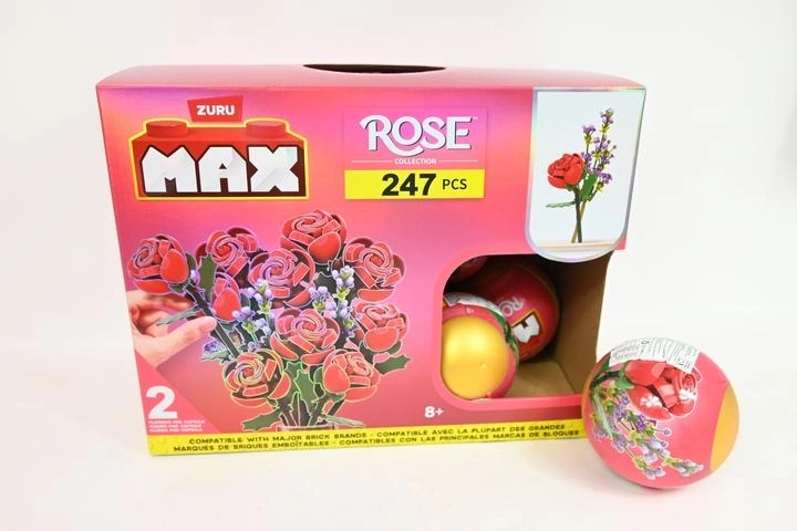 ZURU MAX-MAS blomster i kugle – sæt med rose og lavendel