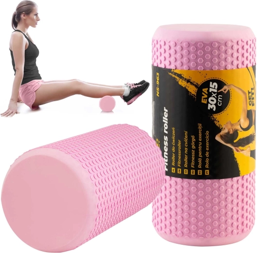 Massagefoamroller EVA pink 30 × 15 cm