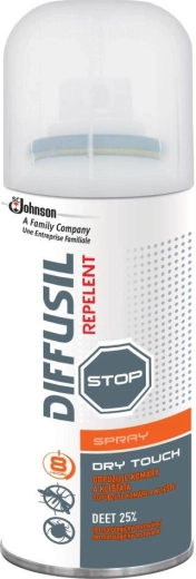 Repellent spray med langvarig tør effekt DIFFUSIL 100 ml