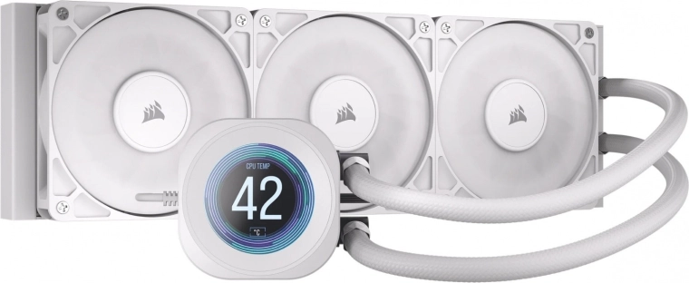 Nautilus 360 RS LCD hvid AIO-vandkøler til CPU 360 mm