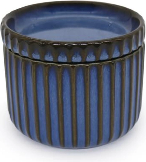 Stentøjsskål med låg TORO 400 ml blå