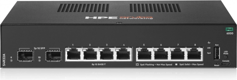 Aruba Networking 6000 8G 2SFP-switch