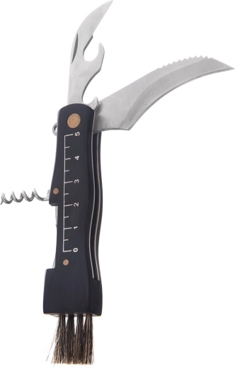 Sammenklappelig svampekniv i rustfrit stål Orion