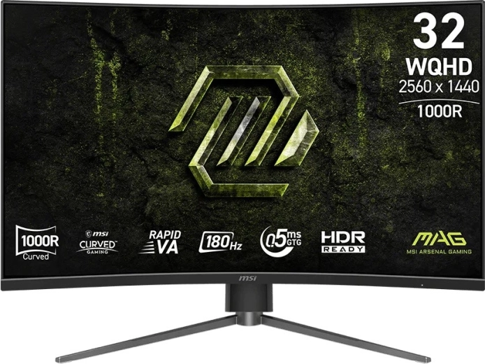 MSI MAG 325CQPF 31,5" buet WQHD gamingmonitor 180 Hz
