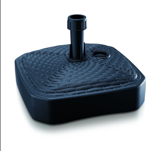 Firkantet parasolfod 39 × 39 cm antracit UMBRELLA