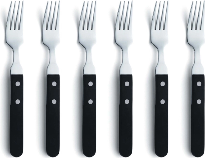 Sæt steakgafler Pizza, 6 stk i blisterpakke