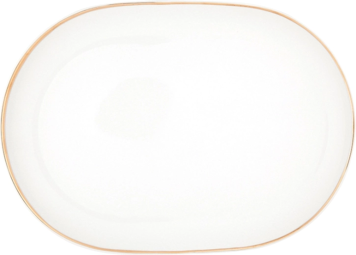 Serveringsskål Mariapaula moderna gold 28 cm