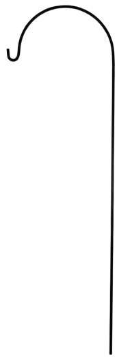 Havekrog til lanterner og foderhuse 38 × 120 cm