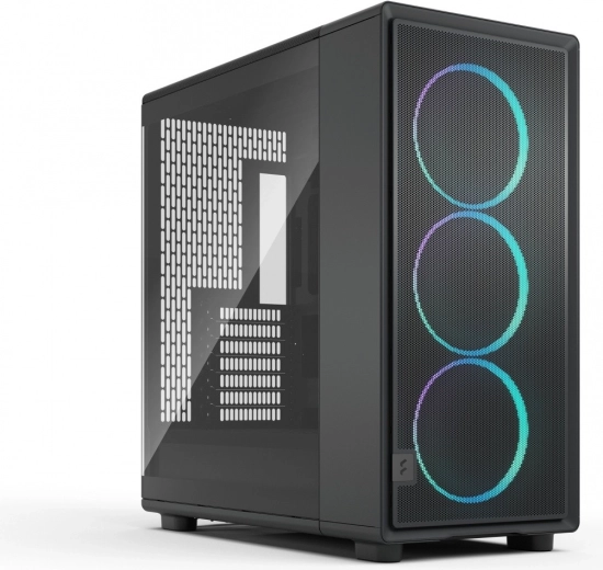 Computer kabinet Epoch XL Black TG RGB light tint