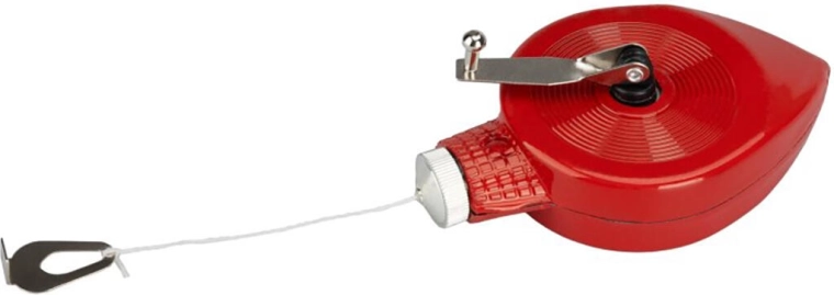 Kridtsnor med metalopruller 30 m