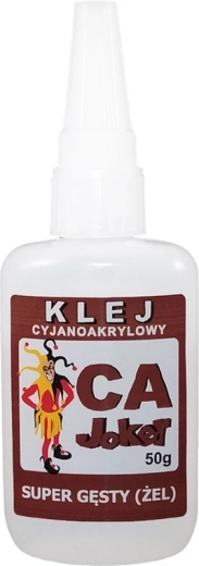 Sekundlim cyanoakrylatlim Joker super tyk gel 50 g