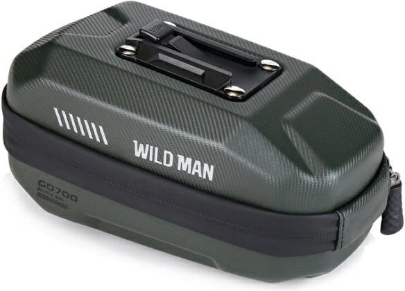 Wildman sadeltaske GD700 grøn