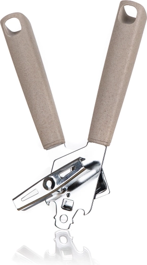 Manuel dåseåbner Natural, rustfrit stål og PP, 21 × 4,5 cm