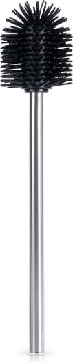 Silikone WC-børste, reserve, sort 35 cm