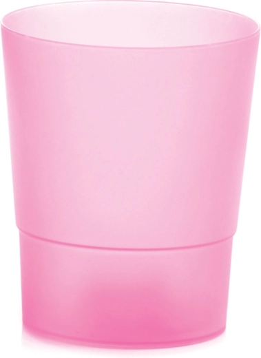 Orkidépotte COUBI ORCHID 12,5 cm – transparent lyserød