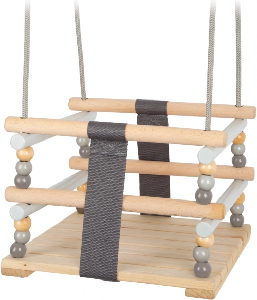 Trægyngestol til børn i skandinavisk stil