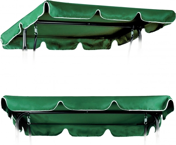 Baldakin til havestativ 200 x 120 cm vandtæt overtræk grøn ModernHome