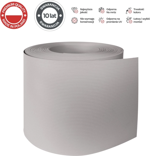 Hegnsskræm 26 m SMART 19 cm PROTECTO, grå