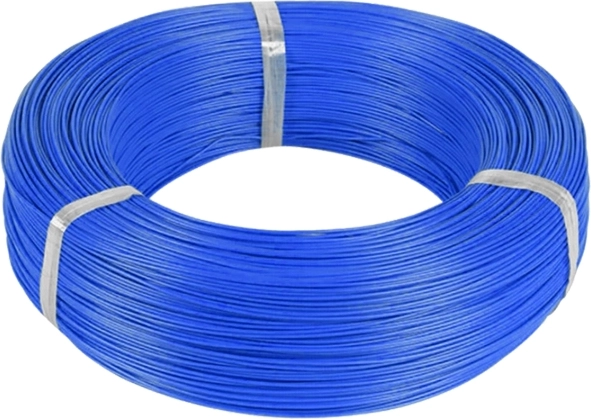 Silikone-strømkabel MSP 15AWG 1,7 mm² blå - 1 meter
