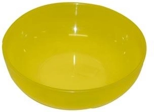Plastskål 22,5 cm – farvemix