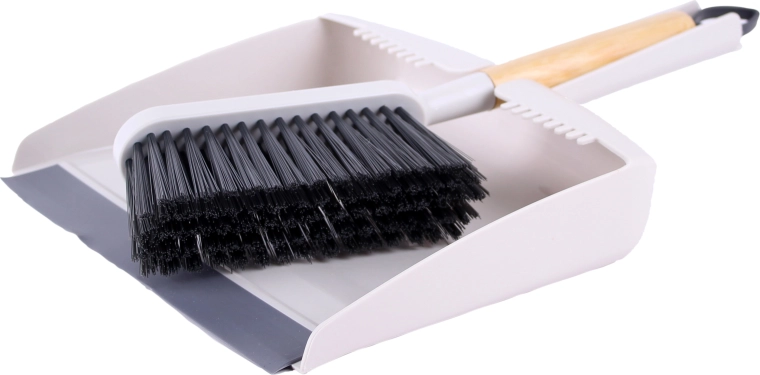 Fejebakke og kost med bambushåndtag TORO