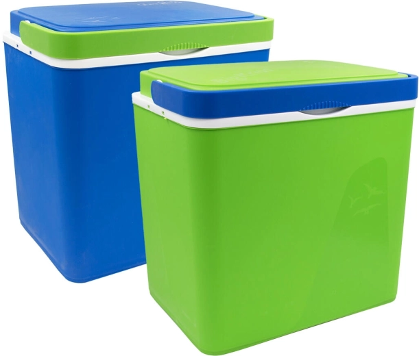 Bærbar køleboks Krios 32 l, miks af farver