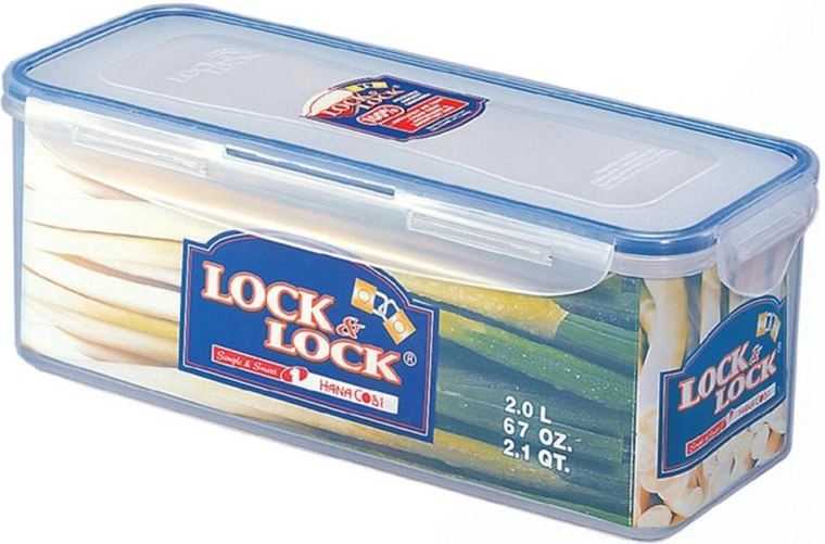 LOCKnLOCK madkasse rektangulær 2 l